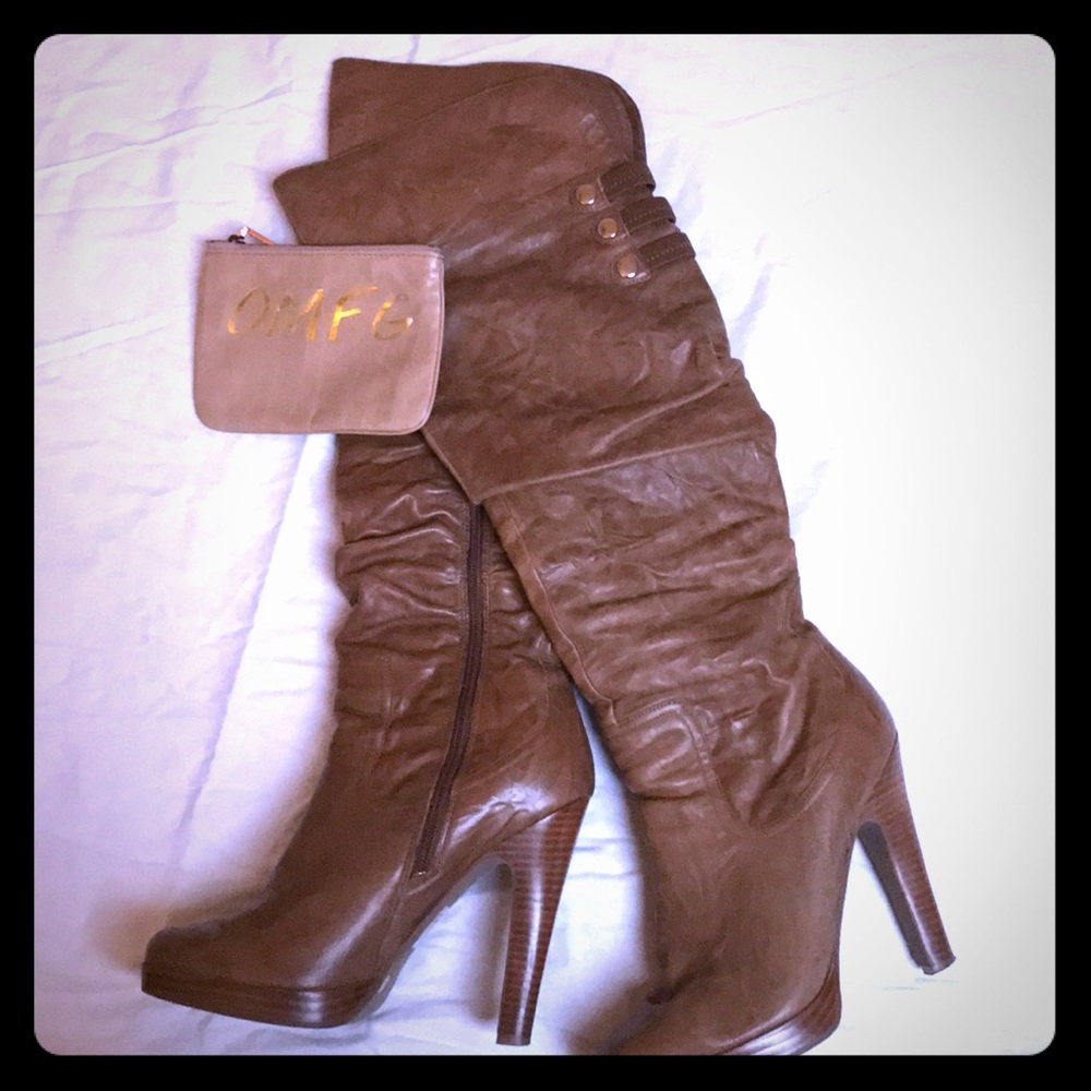 Jessica Simpson OTK Boots